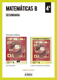 EDELVIVES Proyecto: FanFest - Matemáticas 4 Secundaria [opción B]. Libro del alumnado + Cuaderno, José Manuel Ocaña Fernández - EDELVIVES