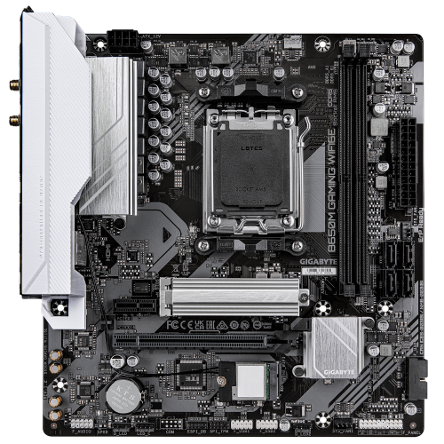 Gigabyte GA-B650M Gaming WIFI6E Micro ATX Gigabyte GA-B650M Gaming WIFI6E Micro ATX