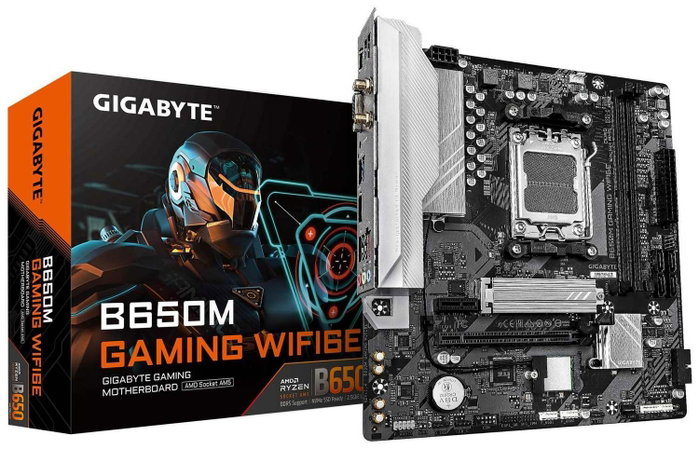 Gigabyte GA-B650M Gaming WIFI6E Micro ATX Gigabyte GA-B650M Gaming WIFI6E Micro ATX