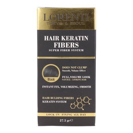 Lorenti Fibras de Keratina para el Cabello Negro 27.5g