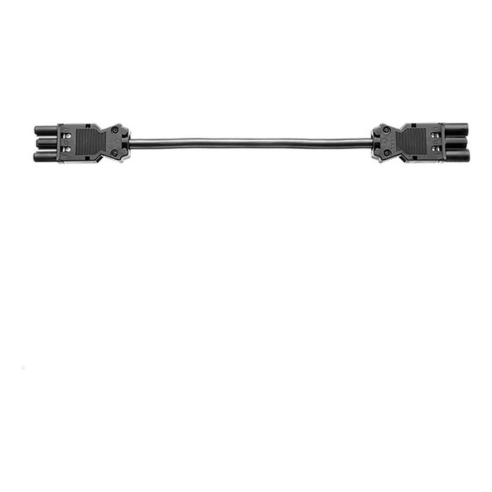 Bachmann Alargador Eléctrico 5 m con Conectores GST18, Cable H05VV-F 3G1.5 Negro, 375.0053