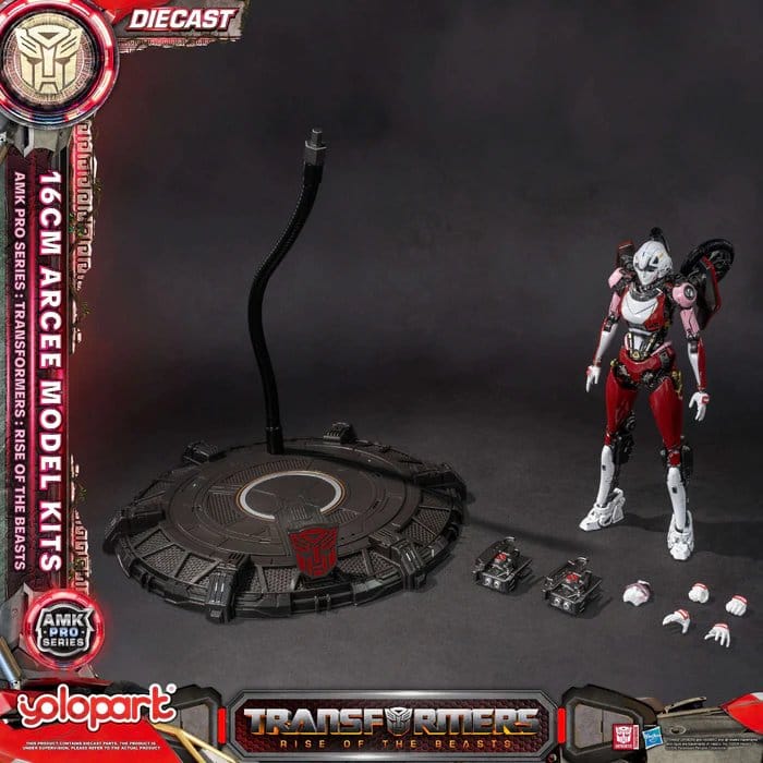 Yolopark Transformers: Rise of the Beasts Maqueta AMK Pro Series Arcee 15 cm