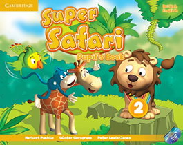 CAMBRIDGE, Super Safari 2 pupils book 4 años (+DVD)