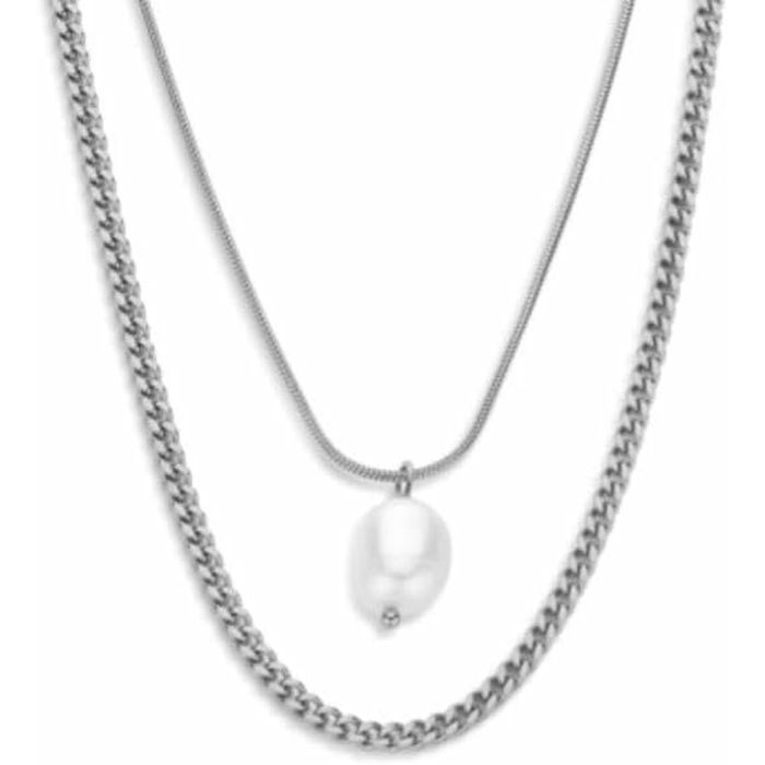 Colgante Mujer CO88 Collection 8CN-26271 Plateado