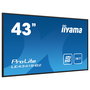 Iiyama ProLite LE4341S-B2 Monitor de Señalización Digital Full HD IPS de 108 cm (43"), 1920x1080 Pixeles, 3xHDMI, VGA, Ethernet, 18/7