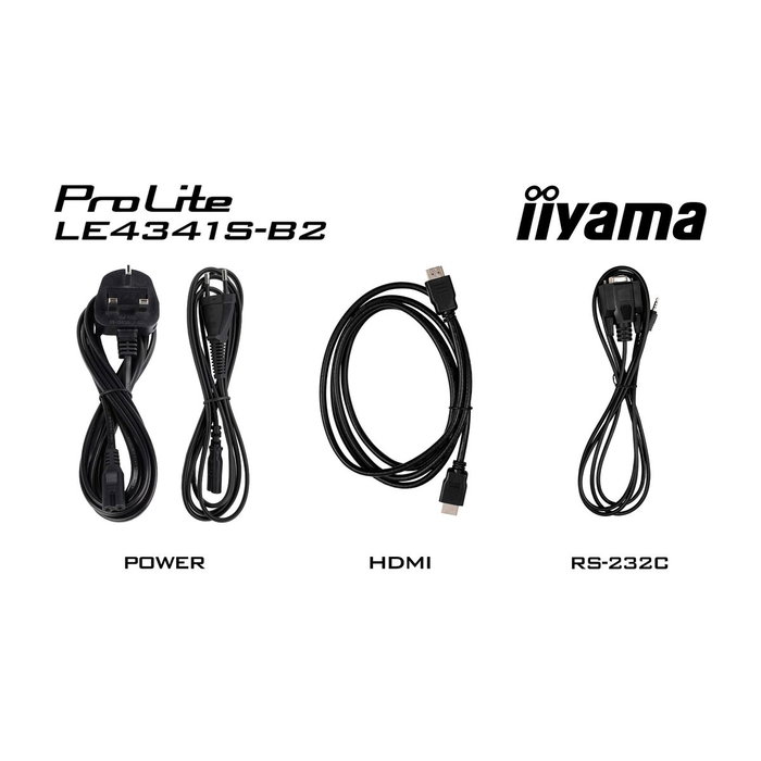 Iiyama PROLITE LE4341S-B2 Monitor de Señalización Digital 43 pulg Full HD IPS