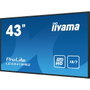 Iiyama PROLITE LE4341S-B2 Monitor de Señalización Digital 43 pulg Full HD IPS