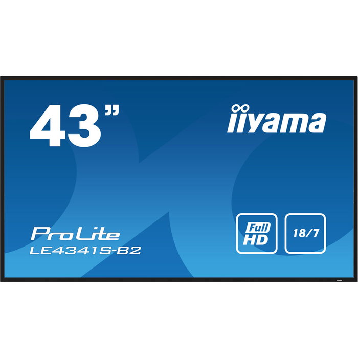 Iiyama PROLITE LE4341S-B2 Monitor de Señalización Digital 43 pulg Full HD IPS