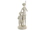 DKD Home Decor Figura de Quijote Blanco y Dorado