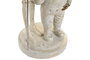 DKD Home Decor Figura de Quijote Blanco y Dorado