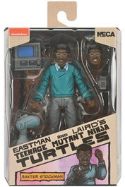 Neca Figura Baxter Stockman TMNT Mirage Comics Escala 18 cm - Figura de Acción Coleccionable Inspirada en los Cómics Originales