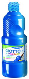 GIOTTO Témpera Acrílica Azul Cyan 500 ml