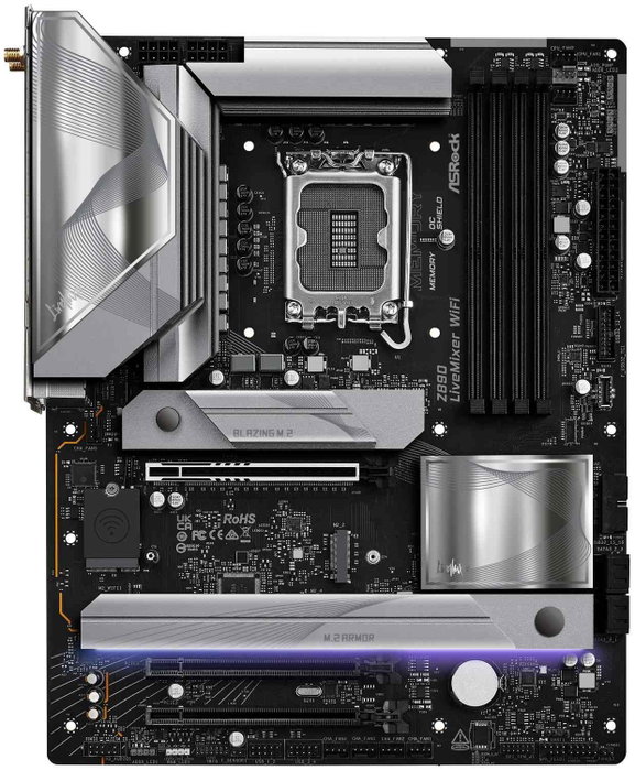 ASRock Z890 LiveMixer WiFi LGA 1851 DDR5 ATX
