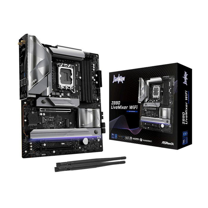ASRock Z890 LiveMixer WiFi LGA 1851 DDR5 ATX