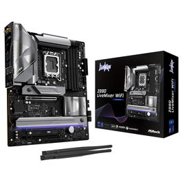 ASRock Z890 Placa Base WiFi 7, Socket LGA 1851, Intel Core Ultra, DDR5, Bluetooth 5.4 ATX