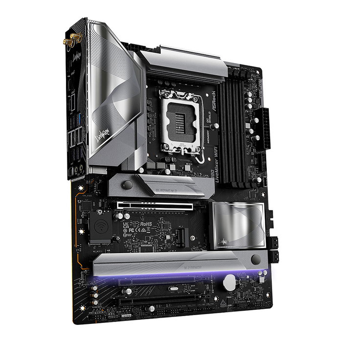 ASRock Z890 Placa Base WiFi 7, Socket LGA 1851, Intel Core Ultra, DDR5, Bluetooth 5.4 ATX ASRock Z890 Placa Base WiFi 7, Socket LGA 1851, Intel Core Ultra, DDR5, Bluetooth 5.4 ATX