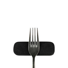 Summa Premium Supiedra Reposacubiertos Marquí de Piedra Natural, 10x3 cm (Set de 6)