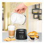 Rommelsbacher MS 625 Espumador de Leche 500ml Acero Inoxidable Negro