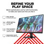 HP Omen Omen 27s Monitor Gaming 27 Pulgadas Full HD 240Hz 1ms G-Sync Compatible HDR400 Altavoces RGB