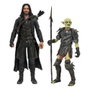 Diamond Select Toys Surtido de 6 Figuras El Señor de los Anillos Serie 3 (Aragorn y Orco de Moria)