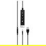 EPOS IMPACT SC 665 USB Auriculares Diadema con Micrófono Unidireccional Boom, Cancelación de Ruido, Supraaural, Negro/Plata, Alámbrico, USB Tipo-A, 50-18000 Hz