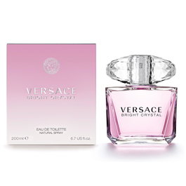 VERSACE Bright Crystal Eau de Toilette para Mujer 200 ml Vaporizador