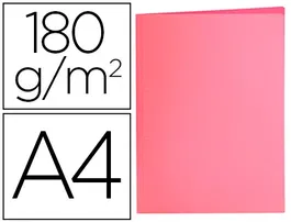 Liderpapel Subcarpeta A4 Rosa Pastel 180g/m2