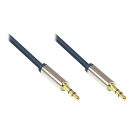 GoodConnections Audiokabel 3,5mm a 3,5mm 0,5m Azul