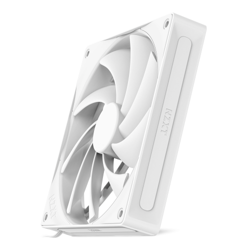 NZXT RF-Q14SF-W2 Ventilador Carcasa Ordenador 14 cm Blanco 1 Pieza(s) Rodamiento Fluido PWM 1500 RPM Max