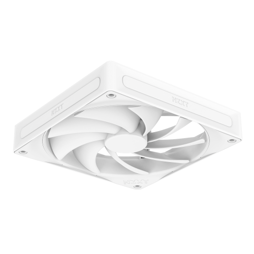 NZXT RF-Q14SF-W2 Ventilador Carcasa Ordenador 14 cm Blanco 1 Pieza(s) Rodamiento Fluido PWM 1500 RPM Max