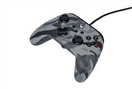 Power A 1525943-01 Mando con Cable para Xbox Series X|S, Arctic Camo. Compatible con Xbox One y Windows 10/11.
