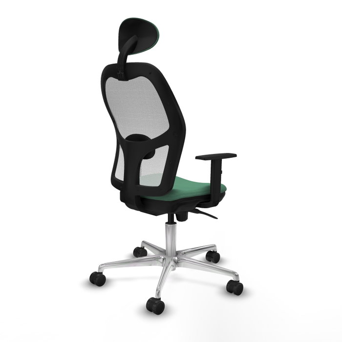 PIQUERAS Y CRESPO Silla de oficina Jorquera Verde esmeralda y Blanco PIQUERAS Y CRESPO Silla de oficina Jorquera Verde esmeralda y Blanco