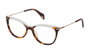 Police VPL506V09AJ Gafas de vista para mujer marrón