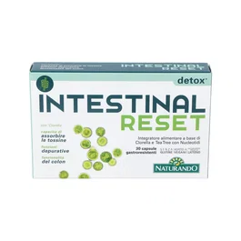 NATURANDO Intestinal Reset 15 Comp. Apto Veganos Funciones Depurativas