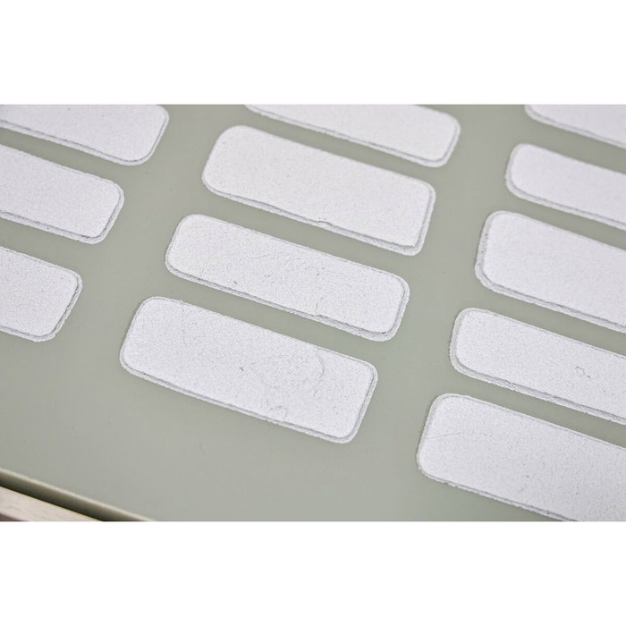 DKD Home Decor Cuadro Lienzo y Yeso Moderno Surtido de 2 Piezas Verde Menta y Blanco