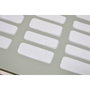 DKD Home Decor Cuadro Lienzo y Yeso Moderno Surtido de 2 Piezas Verde Menta y Blanco