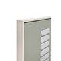 DKD Home Decor Cuadro Lienzo y Yeso Moderno Surtido de 2 Piezas Verde Menta y Blanco
