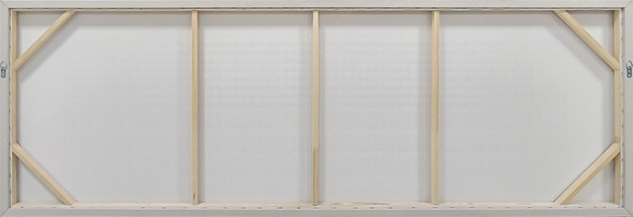 DKD Home Decor Cuadro Moderno Lienzo Yeso Verde Menta Blanco 183 x 63 x 4.5 cm (2 Unidades)