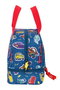 Portameriendas Cars Racing Azul marino 20 x 20 x 15 cm