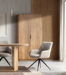 Giner y Colomer Armario Madera de Mango con Puertas y Estantes Extraíbles