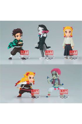 Banpresto World Collectable Vol. 8 Demon Slayer Kimetsu no Yaiba Figuras de 7cm