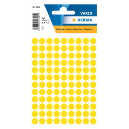 HERMA Klebepunkte Ø 8,0 mm amarillo