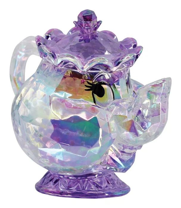 Enesco Figura Acrílica Disney Facet Madame Samovar (Mrs. Potts) Púrpura y Transparente Enesco Figura Acrílica Disney Facet Madame Samovar (Mrs. Potts) Púrpura y Transparente