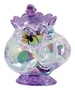 Enesco Figura Acrílica Disney Facet Madame Samovar (Mrs. Potts) Púrpura y Transparente