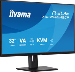IIYAMA XB3294UHSCP-B1 80cm (32") 4K Ultra HD 3840x2160 2xHDMI+DP+2xUSB-C 75Hz 2ms HDR10