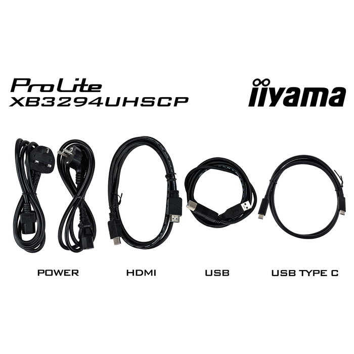Iiyama ProLite XB3294UHSCP-B1 Monitor 80 cm (31.5") 4K Ultra HD 3840x2160 VA AMD FreeSync USB-C 95W Altavoces KVM
