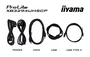 Iiyama XB3294UHSCP-B1 Monitor 32 pulgadas 4K VA con KVM y USB-C 95W