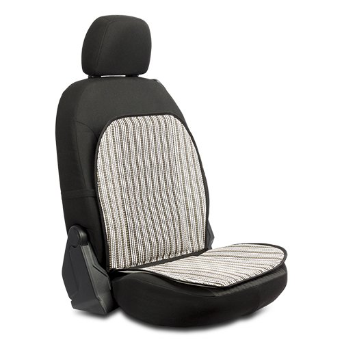 Abc Respaldo Transpirable Lineas 88*46cm CS12 Gris Abc Respaldo Transpirable Lineas 88*46cm CS12 Gris