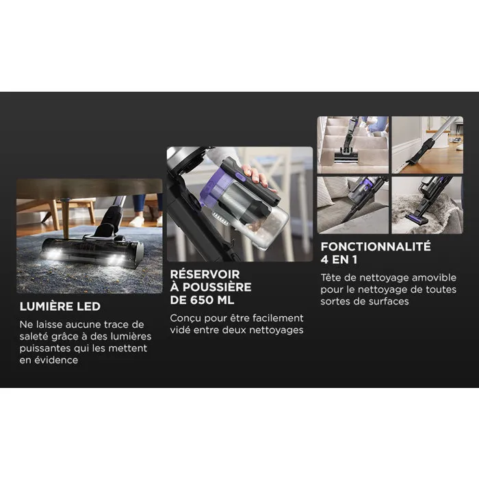 Black + Decker Premier PowerSeries BSV520BRP-QW - Aspiradora de mano inalámbrica 18 V 2.0 Ah