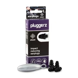 Pluggerz Shot Tapones para los oídos, 4 uds